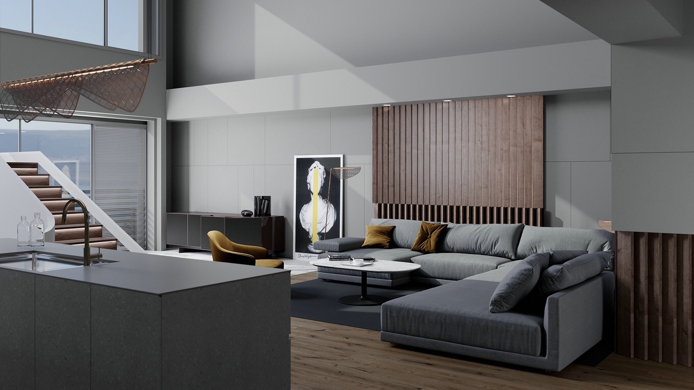 用极简元素丨创造层次丰富的生活空间 汕头设计师/汕头室内设计