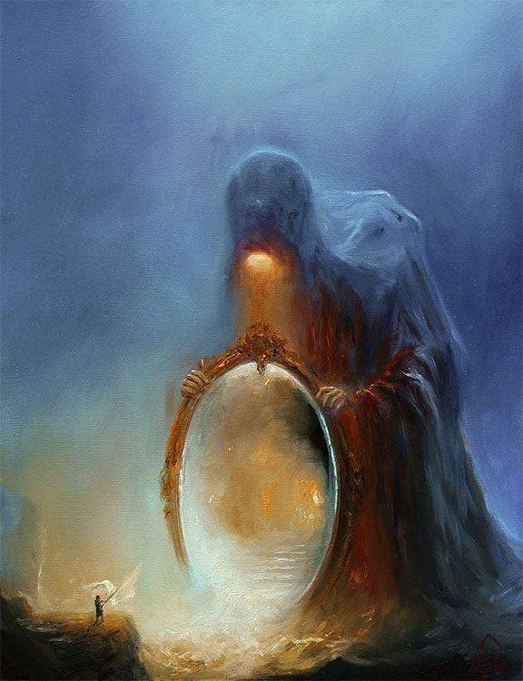 * mariusz lewandowski  | 死神主题油画作品展复兴时期崇尚宗教