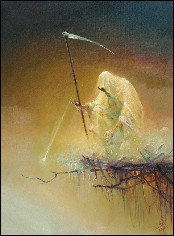 * mariusz lewandowski  | 死神主题油画作品展复兴时期崇尚宗教