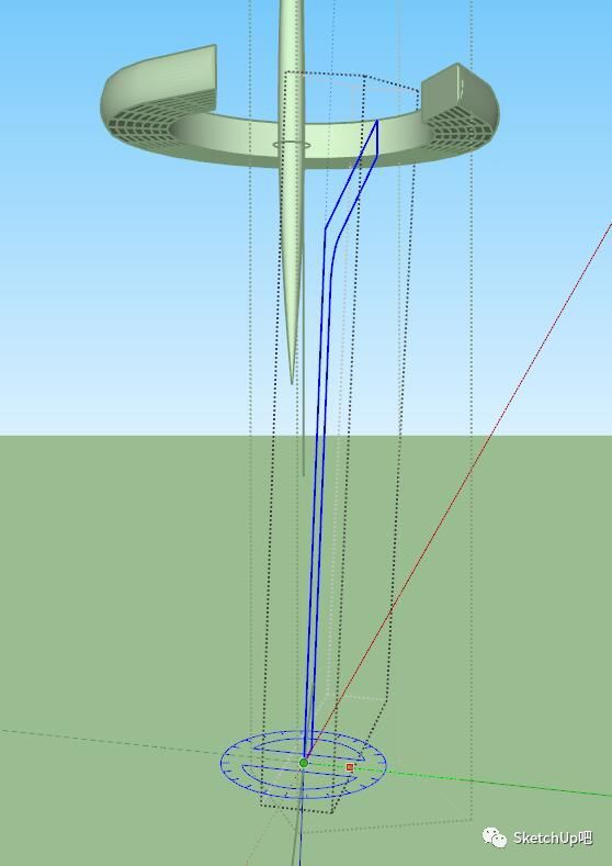 卡拉特拉瓦的巴塞罗那聚光塔怎么建模