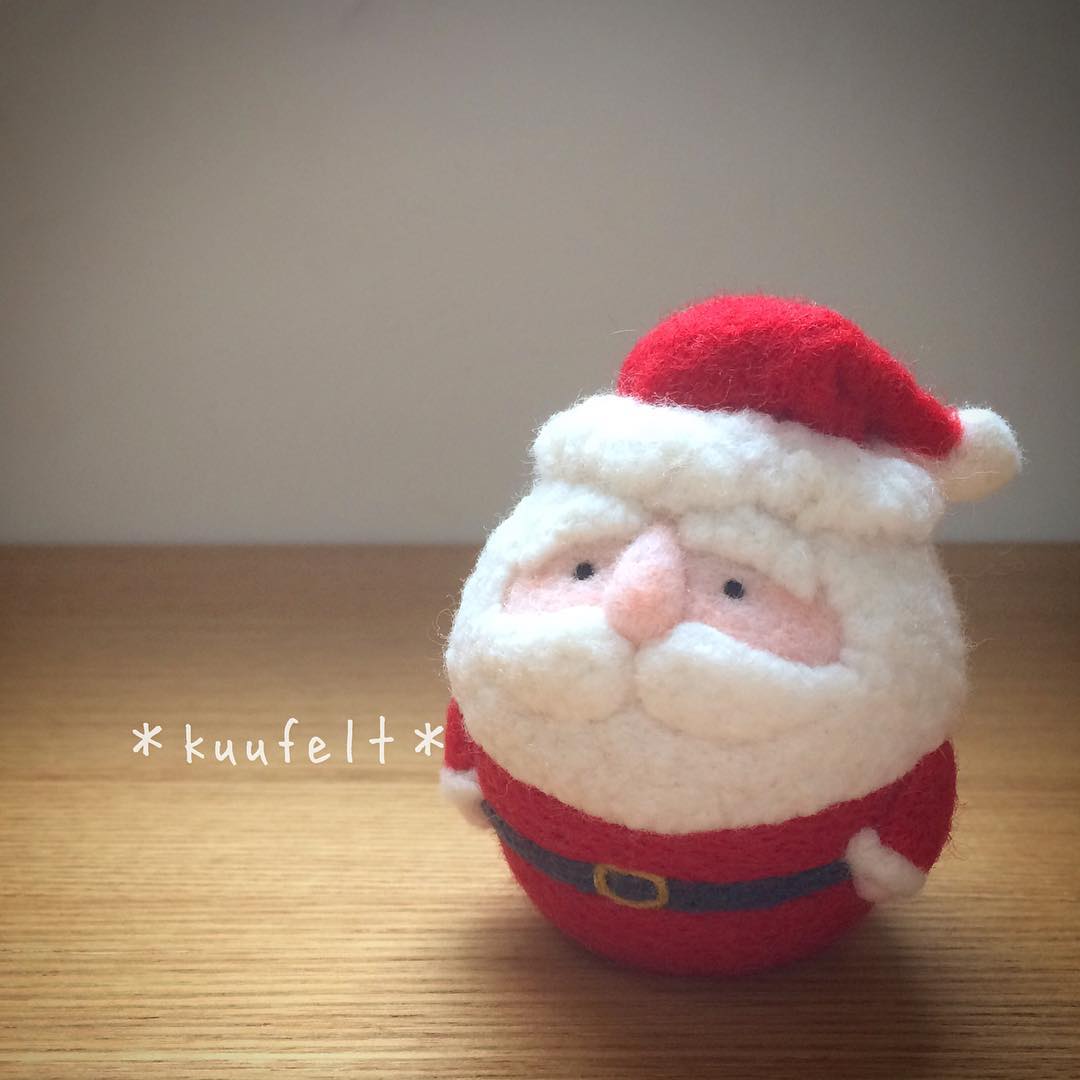 手作大神kuufelt的羊毛毡玩偶萌到犯规的小可爱们,我全都要!