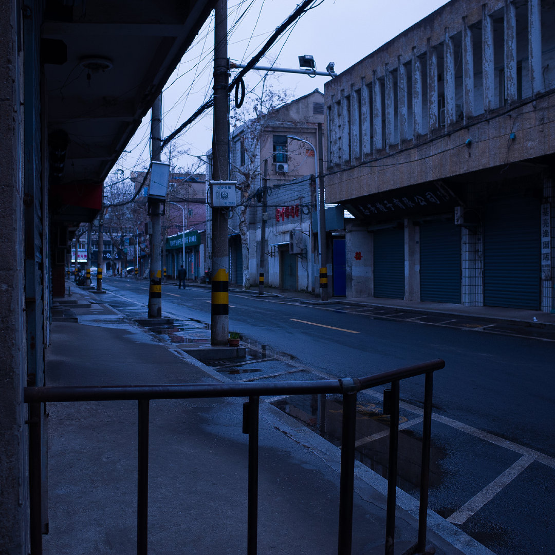 步行溧阳老城区.