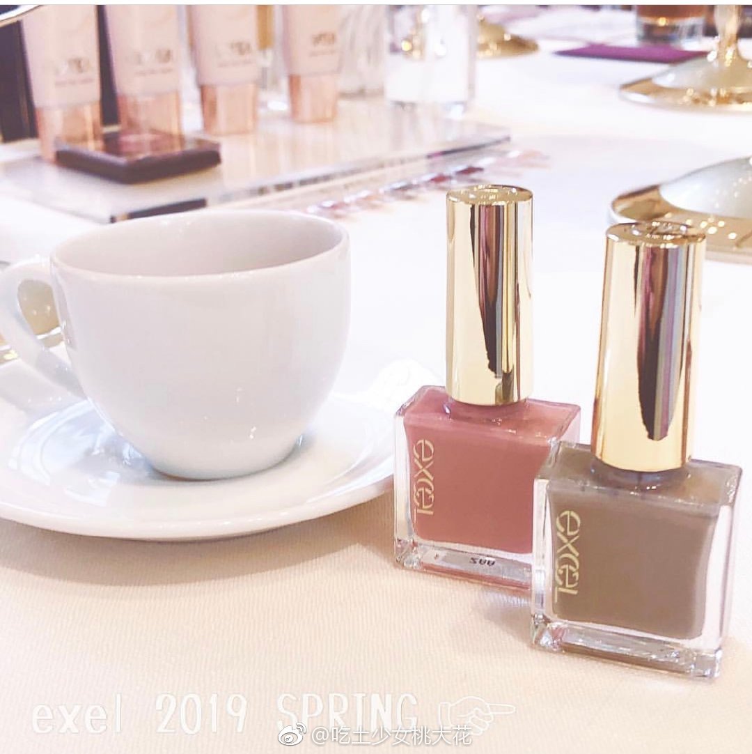 Excel春季新品指甲油 一共有9个颜色