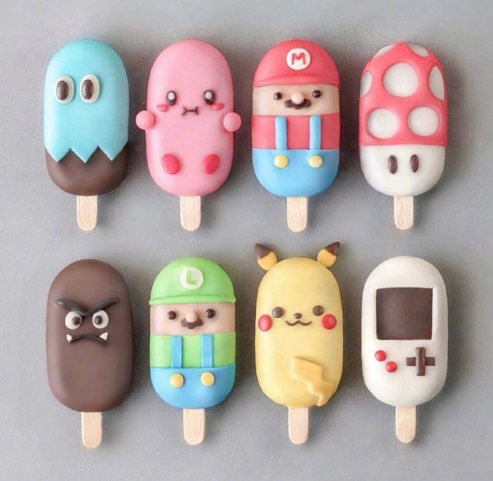 ins上的创意冰淇淋想吃又舍不得吃insnaturallyjo