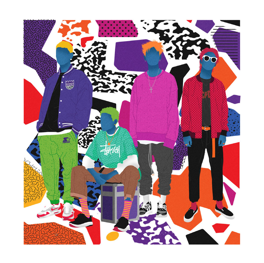 Neo propaganda 图形设计 时尚 插画 ATMOSPHERE作品