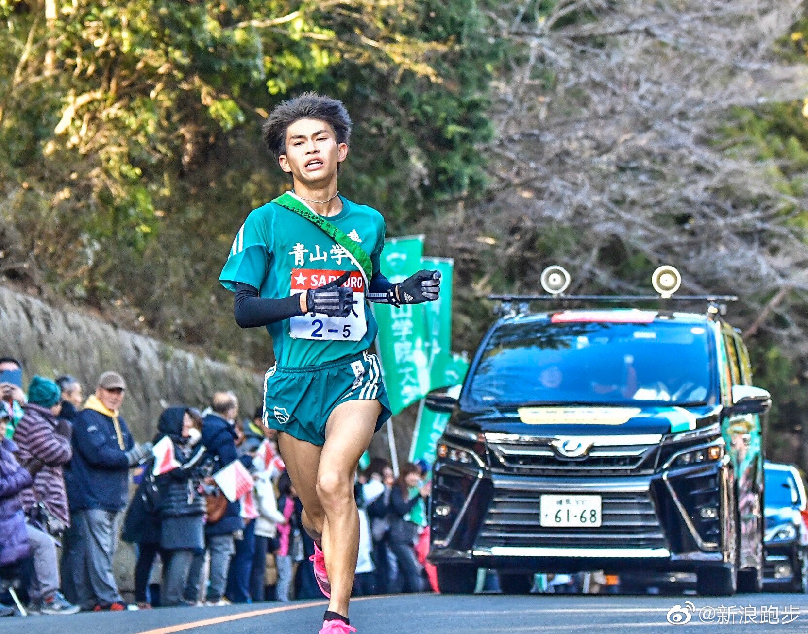 往路優勝 青山学院大学5 21 17 往路新記録