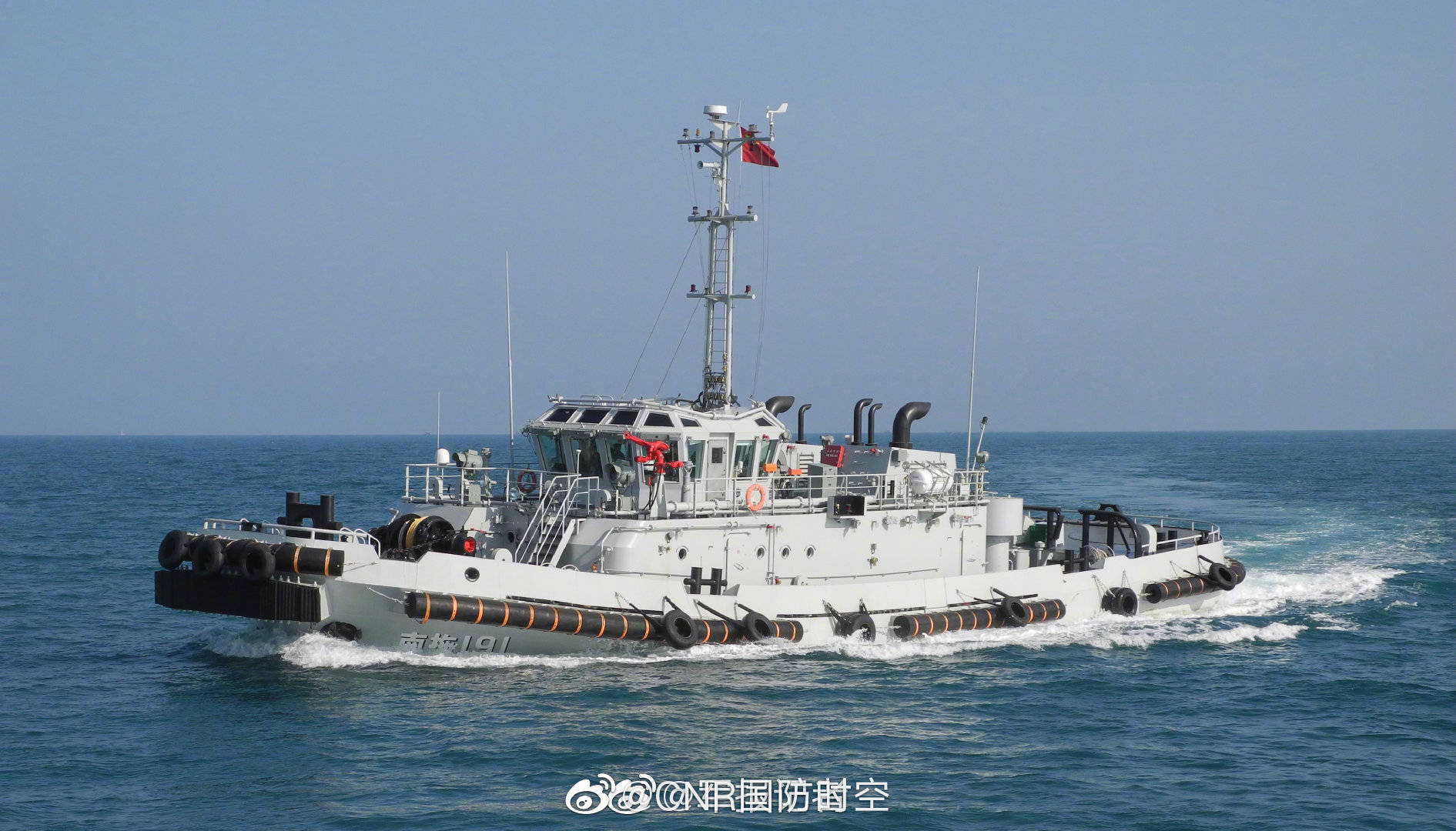 小拖船,大能量!且看大马力全旋回拖船海训精彩瞬间