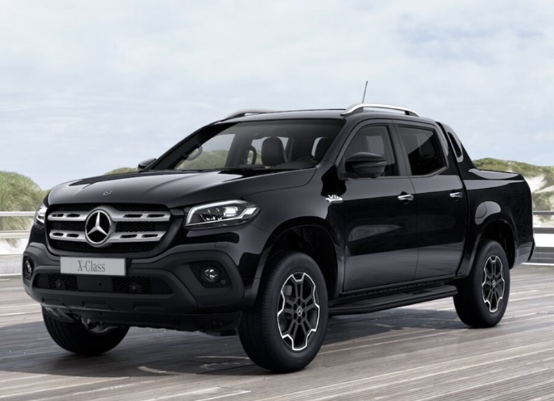 奔驰x级黑色版官图,海外2020年3月投产