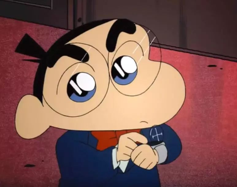 柯南竟然乱入蜡笔小新在蜡笔小新动画中甚至有成龙大哥