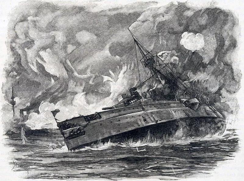 甲午战争,揭秘"经远"号装甲巡洋舰的真实踪迹