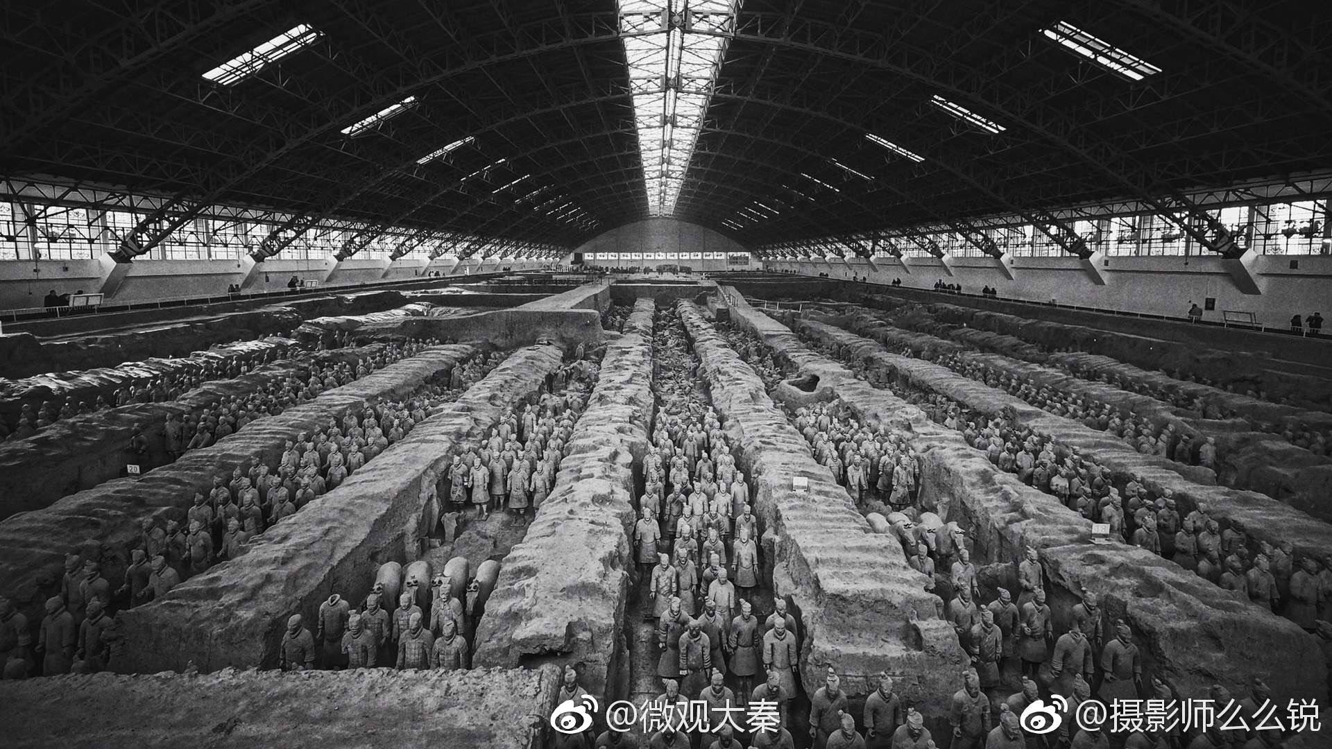 纵横军阵,千人千面,秦皇兵马俑全是单眼皮儿