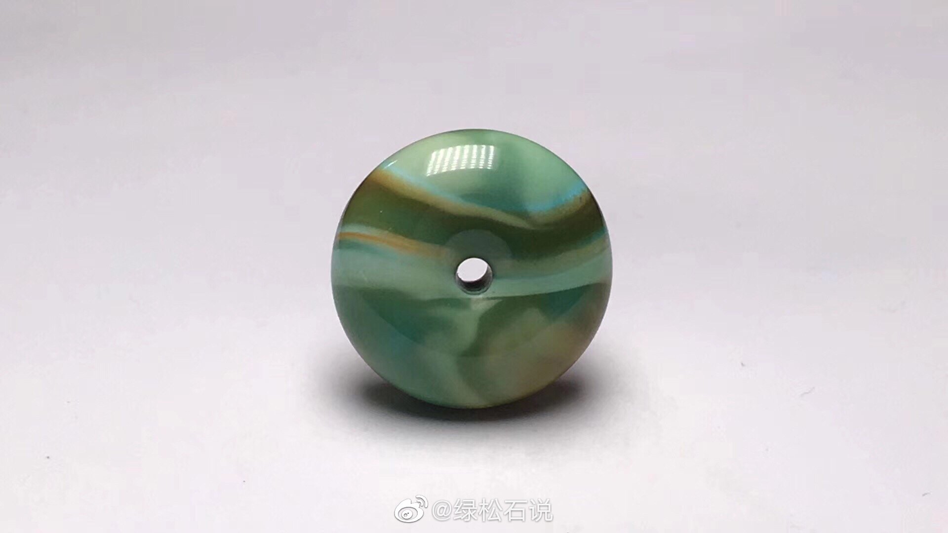 来自大自然的鬼斧神工 · 绿松石『水波纹』