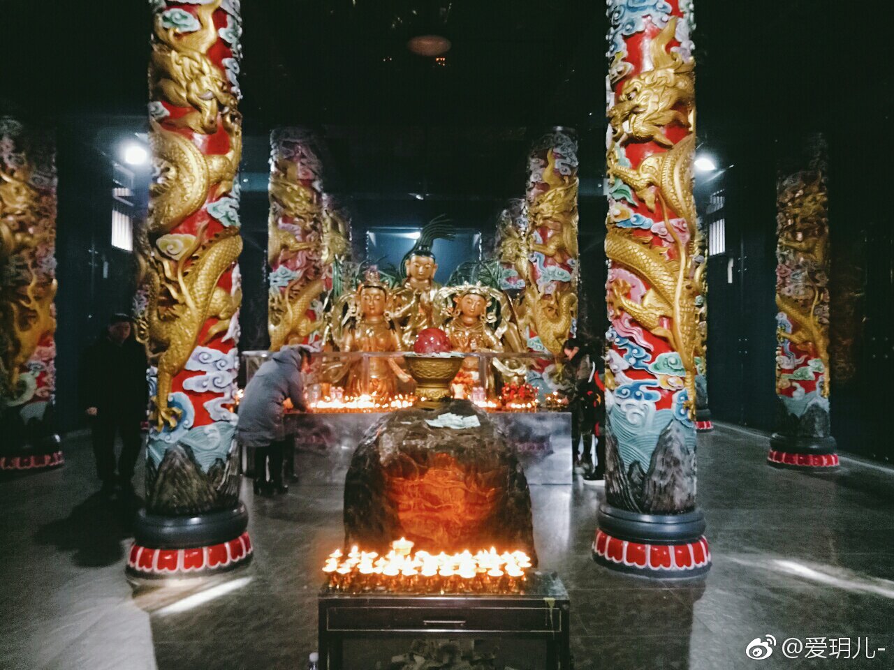 再来一组通辽市西拉木伦公园大乐林寺佛殿内部图@中国图库冯飞燕 @中|大乐林寺|佛殿|西拉_新浪新闻
