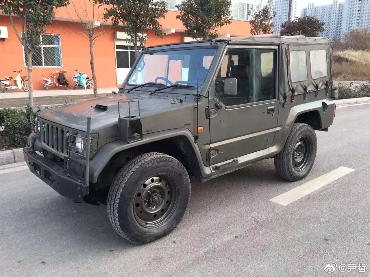 那天我发完岛国军用三菱帕杰罗疾风高机动车后