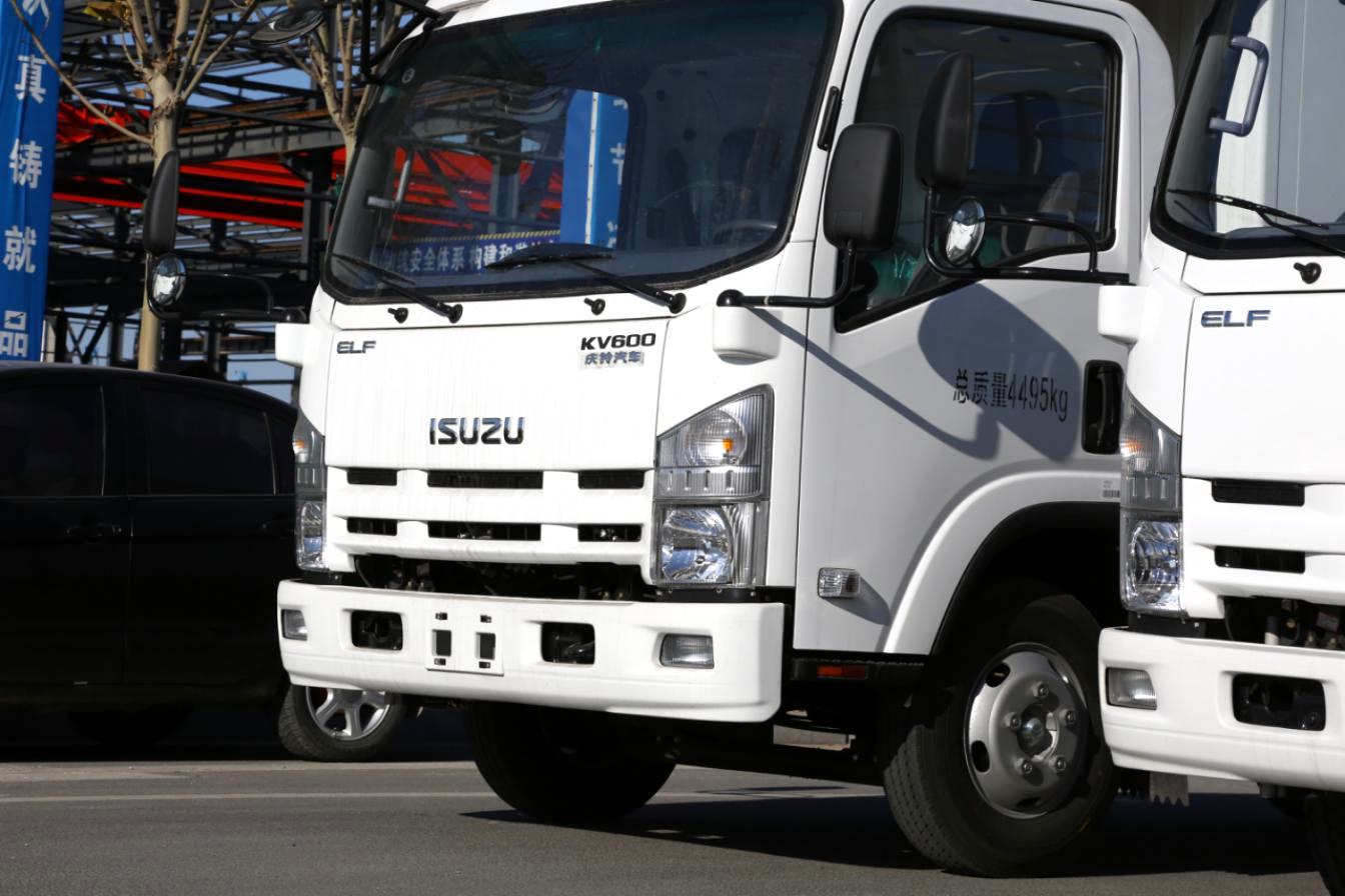 庆铃五十铃kv600宽厢版勇担用户可靠助手 承载幸福生活