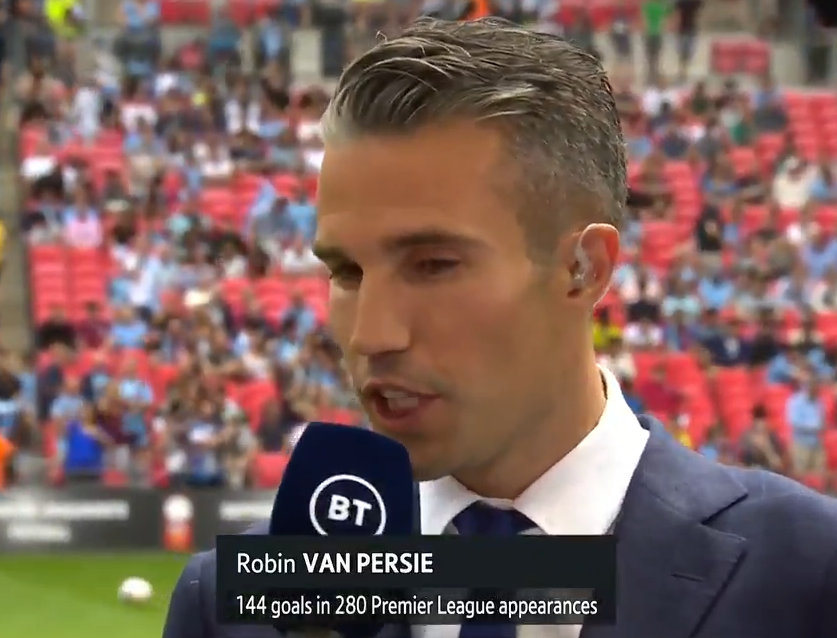 范佩西加盟bt体育后的首秀