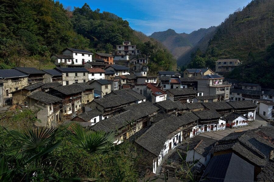 在临安市岛石镇,有一个呼日村,至今300多年_高清图集_新浪网