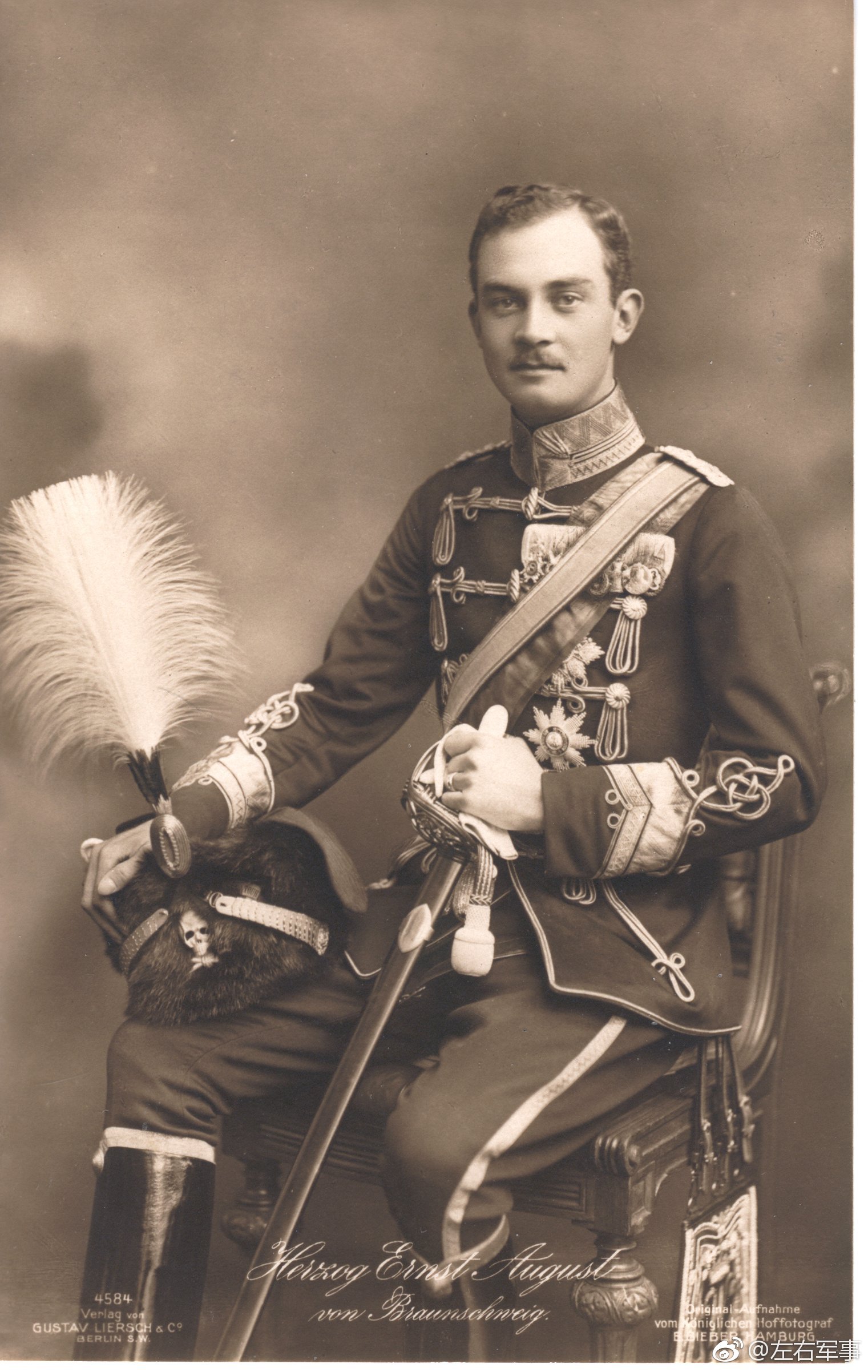 普鲁士的超级精锐部队——布伦瑞克死亡骠骑兵|骷髅|骑兵|死亡_新浪