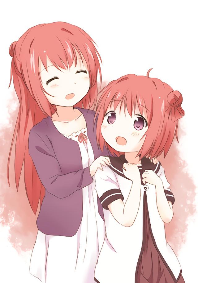 每日动漫图片:摇曳百合动漫萌图集