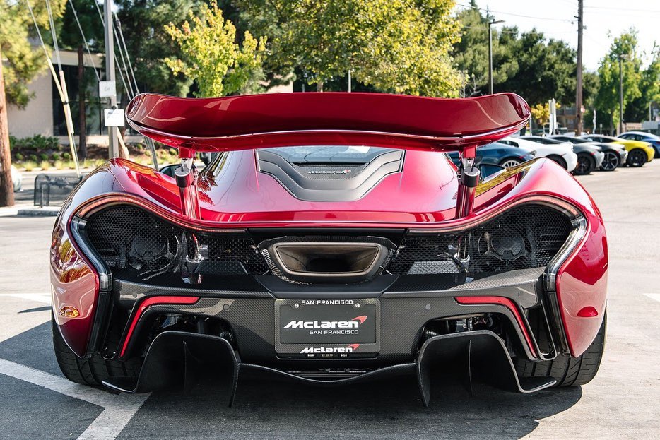 迈凯伦p1实车 典雅的运动风格