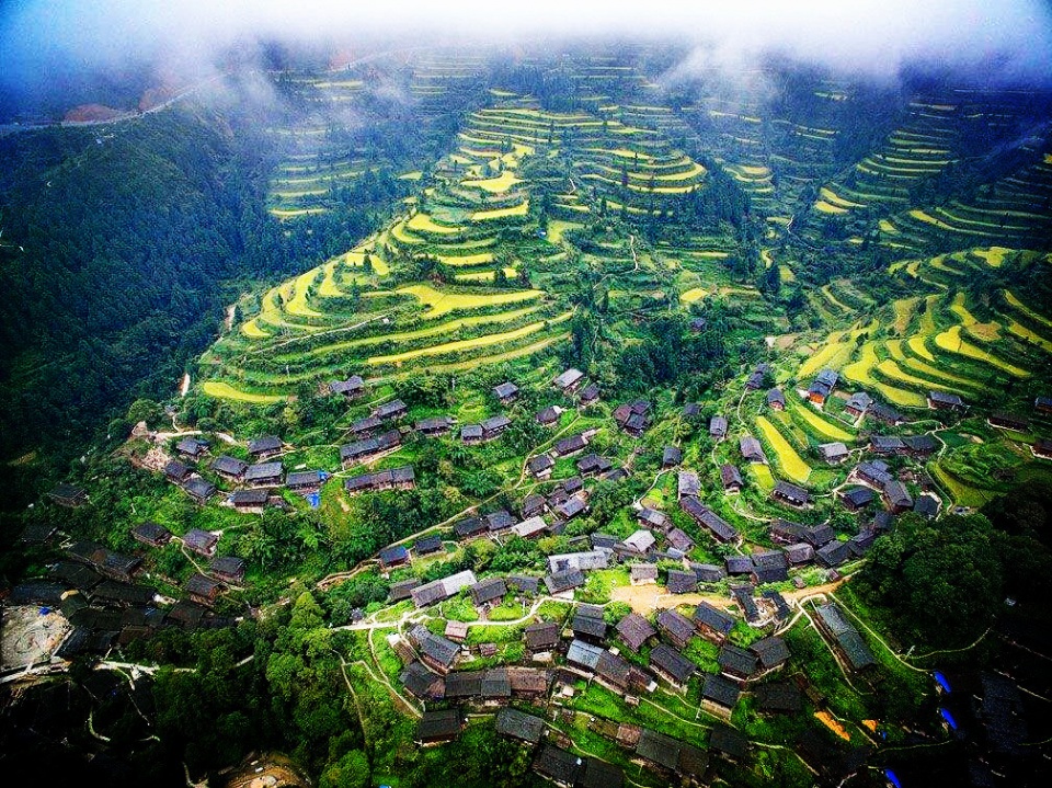 黔东南也有一个美丽恬静的苗寨叫红阳苗寨