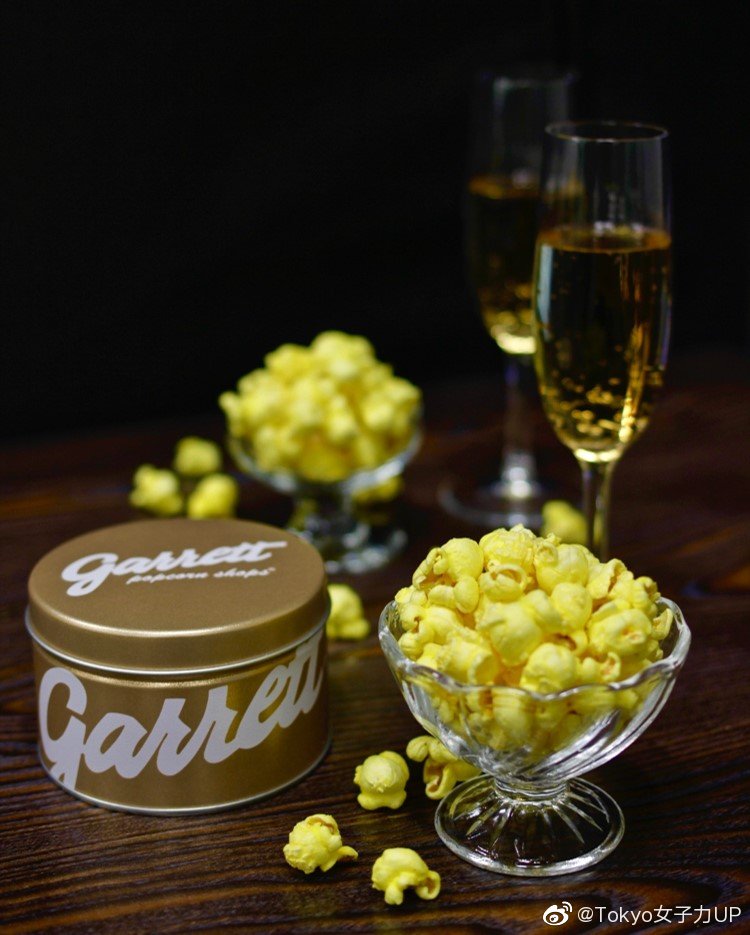 日本garrett爆米花推出『抹茶松露酥脆焦糖』以及描绘了2020年生肖老