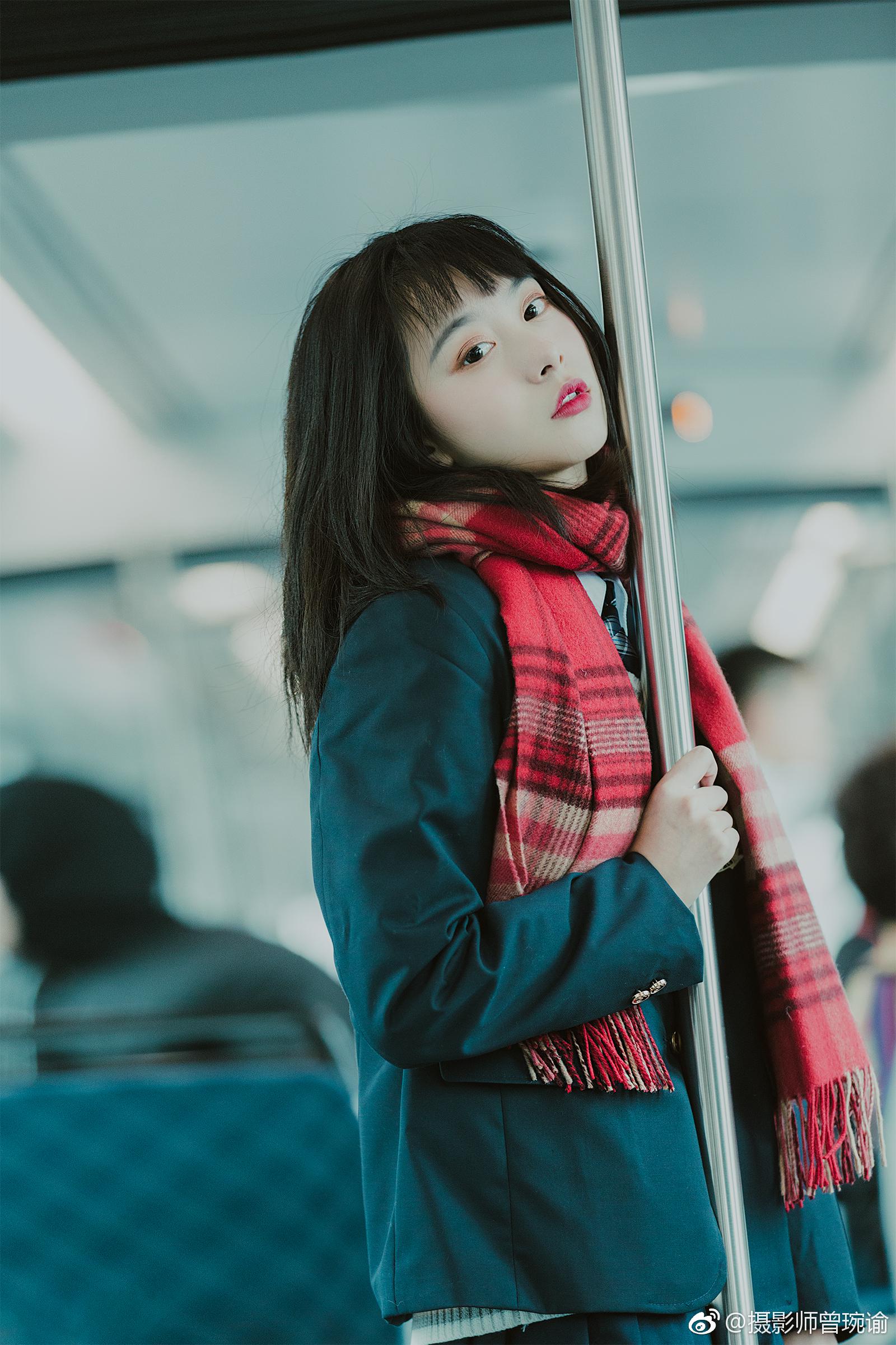 电车少女@摄影师曾琬谕