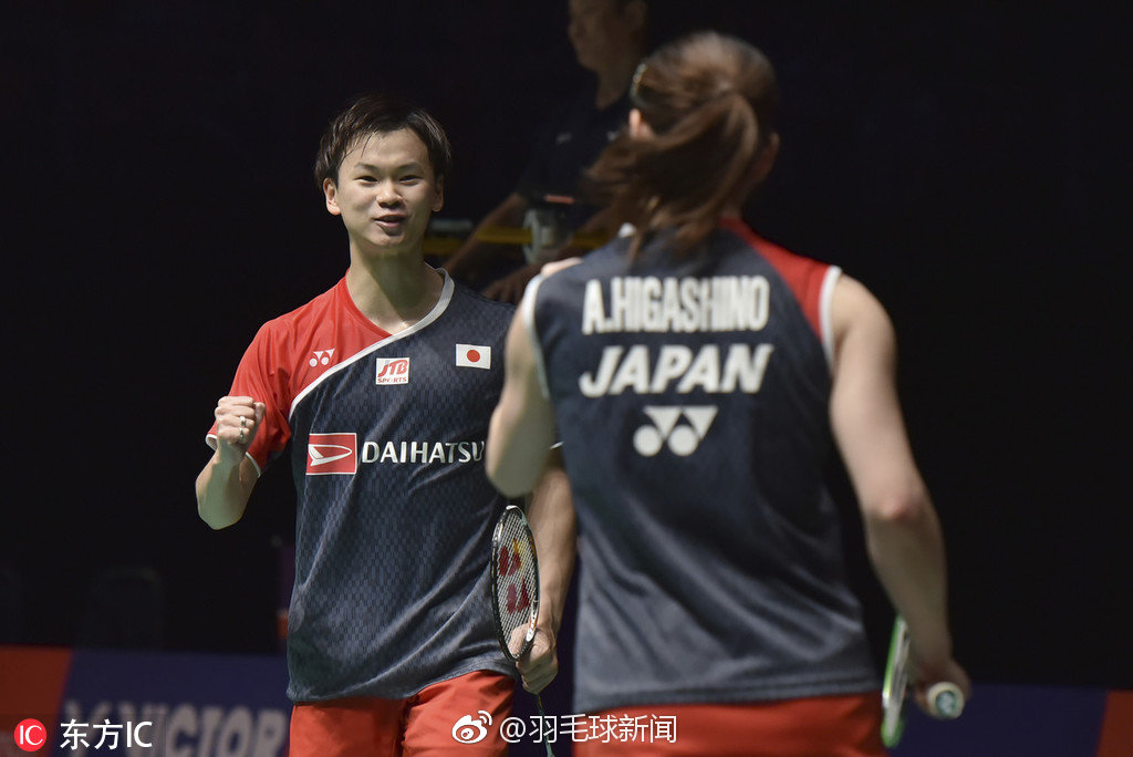渡边勇大东野有纱夺得马来西亚大师赛混双冠军