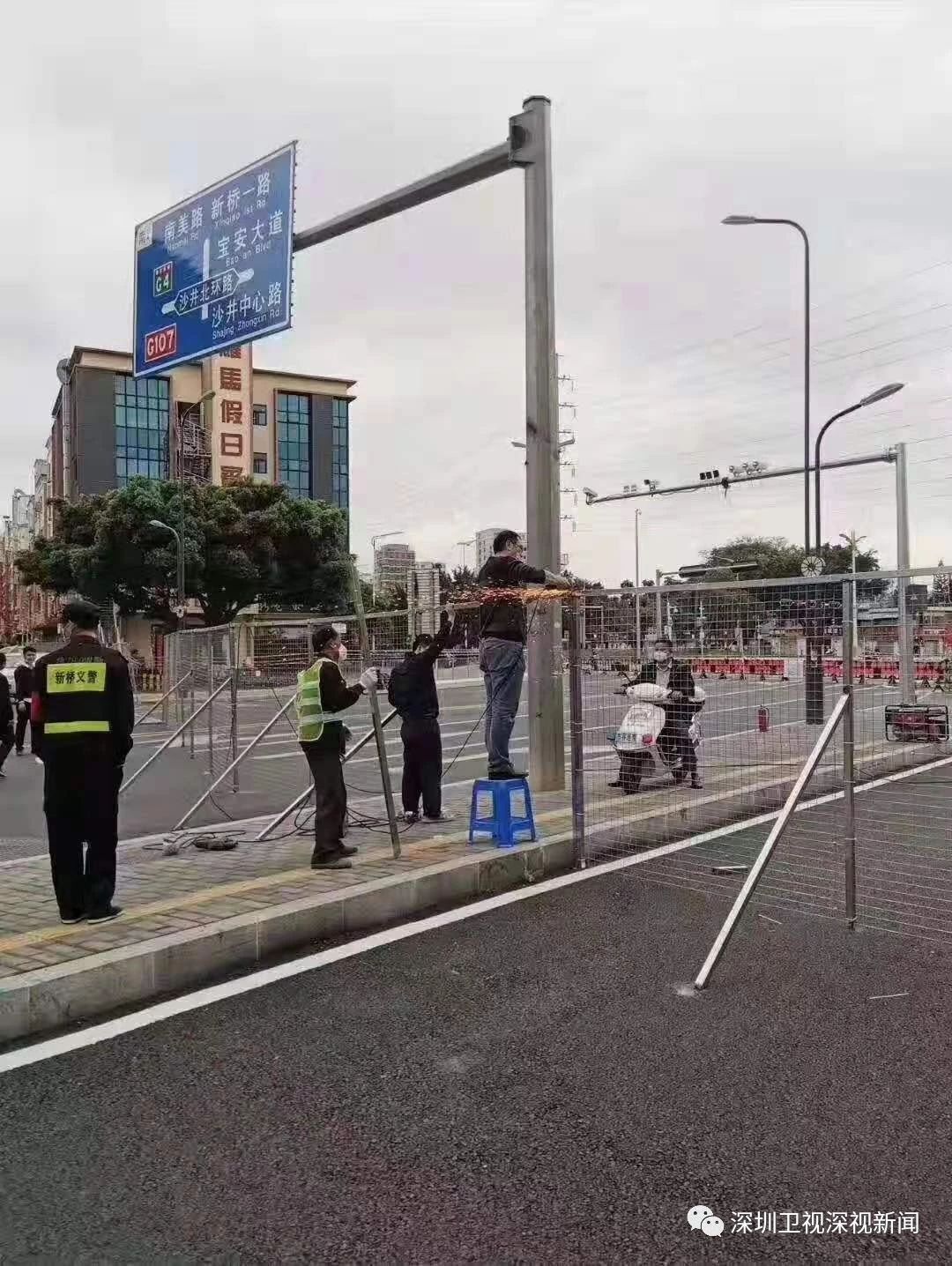 辟谣| 深圳一主干道路被铁围栏封路?假的!