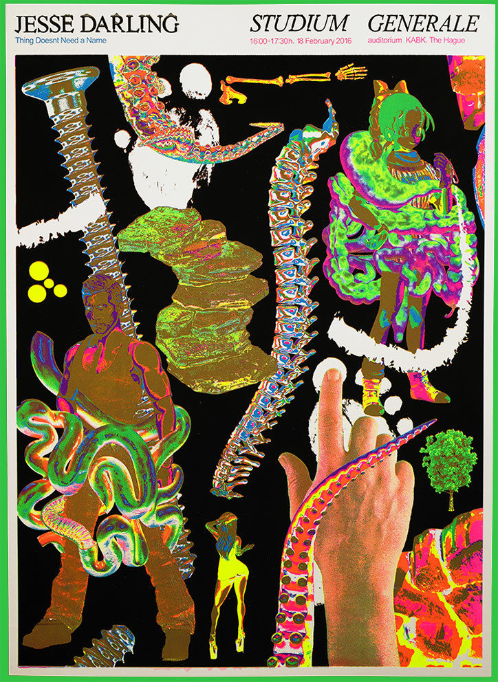 一组海报设计欣赏,这拼贴风格 迷幻的色调,,太有创意了