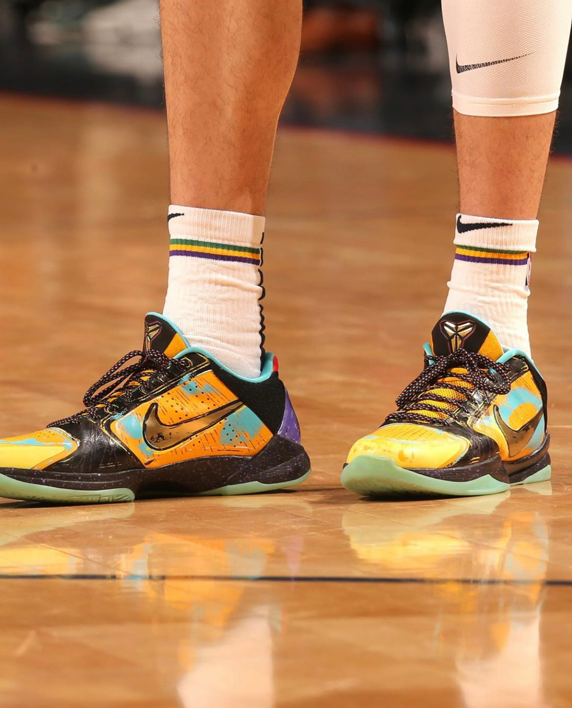 今日nba球员球鞋上脚精选_高清图集_新浪网