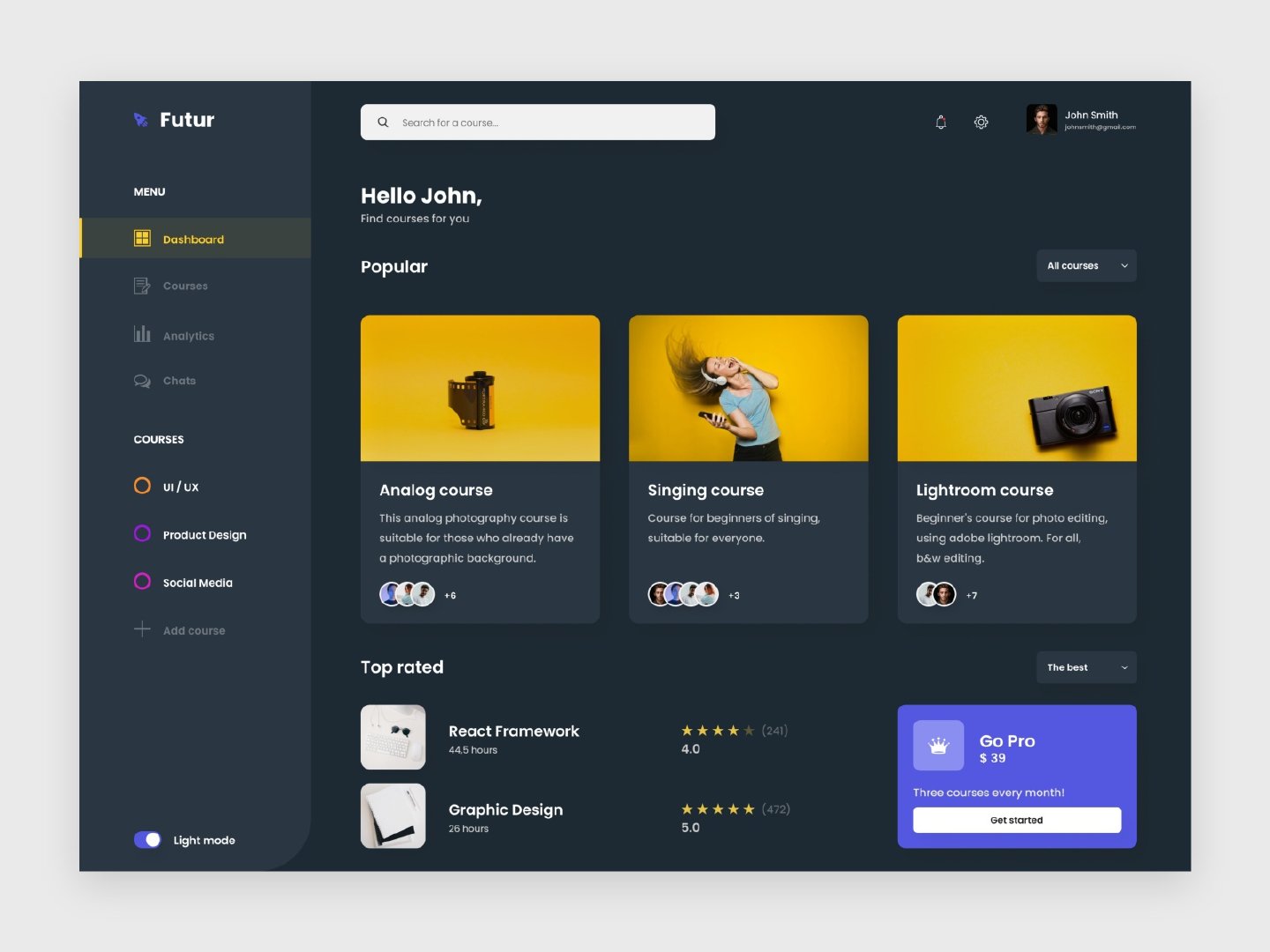 线上教学产品的电脑端平台怎么设计?课程打卡,学习进度怎么呈现