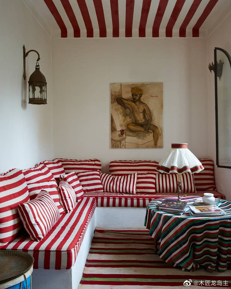 条纹总是存在的条纹在家居生活中