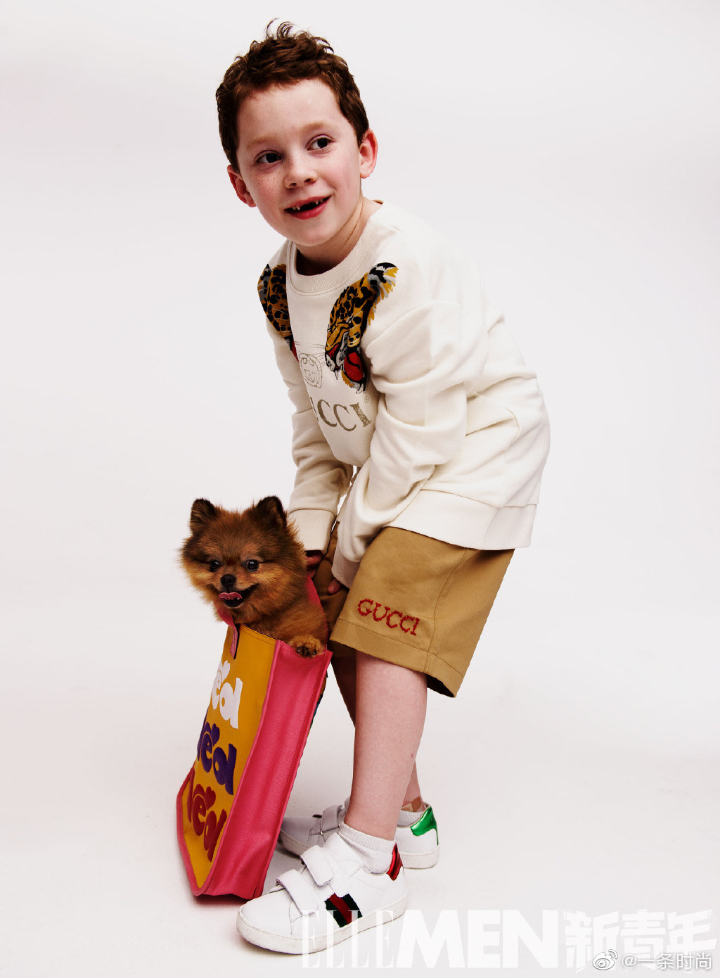 表情包界的扛把子,"假笑男孩"gavin thomas拍时尚杂志啦