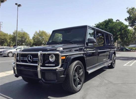 这才是真正"奔驰大g",车长近6米,比劳斯莱斯还长,马力571匹!