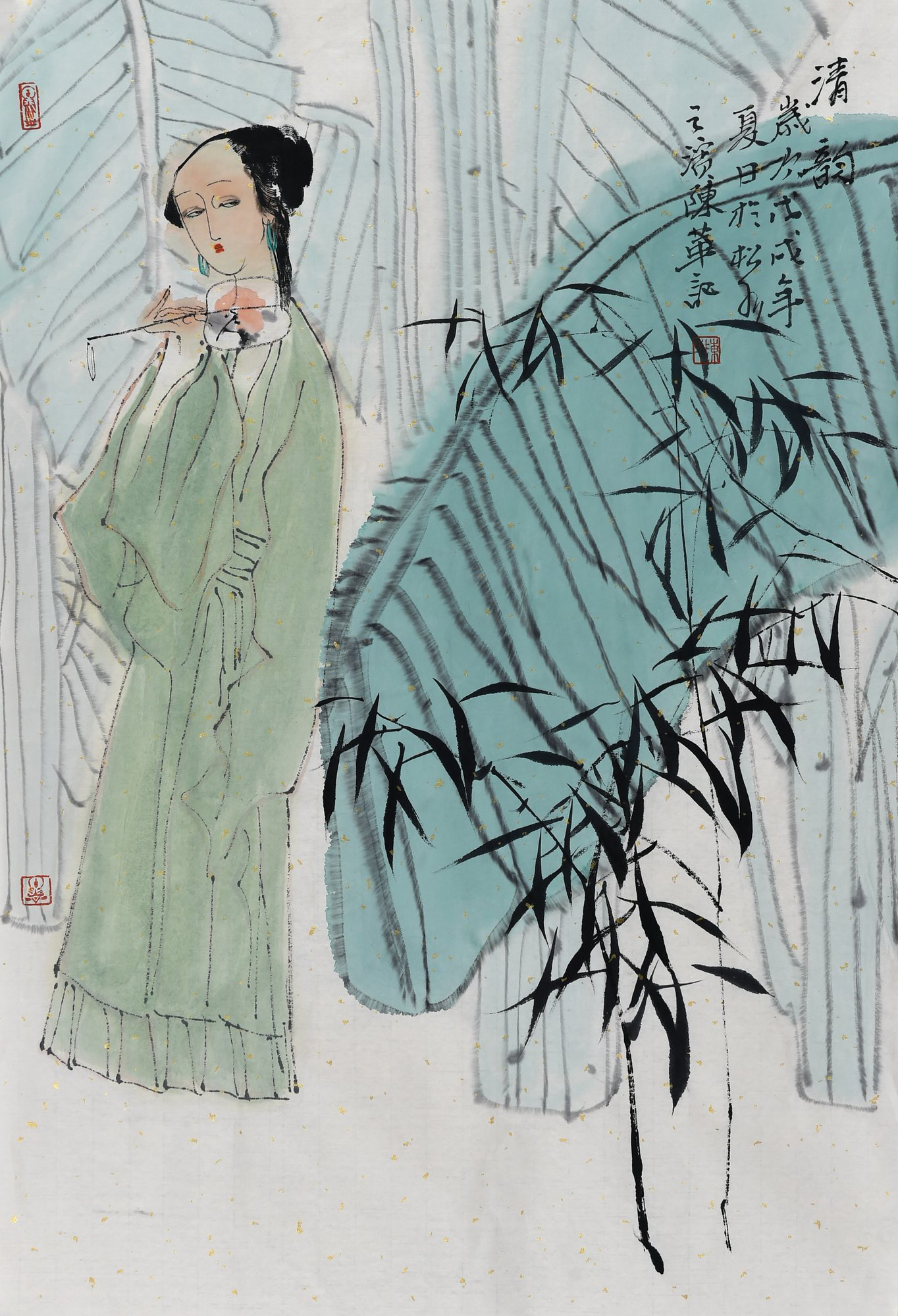 著名画家陈华作品鉴赏