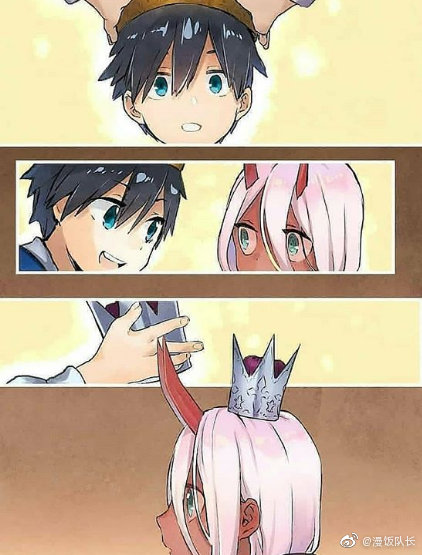 《DARLING in the FRANXX》是我达令啊~0216太甜了!!!