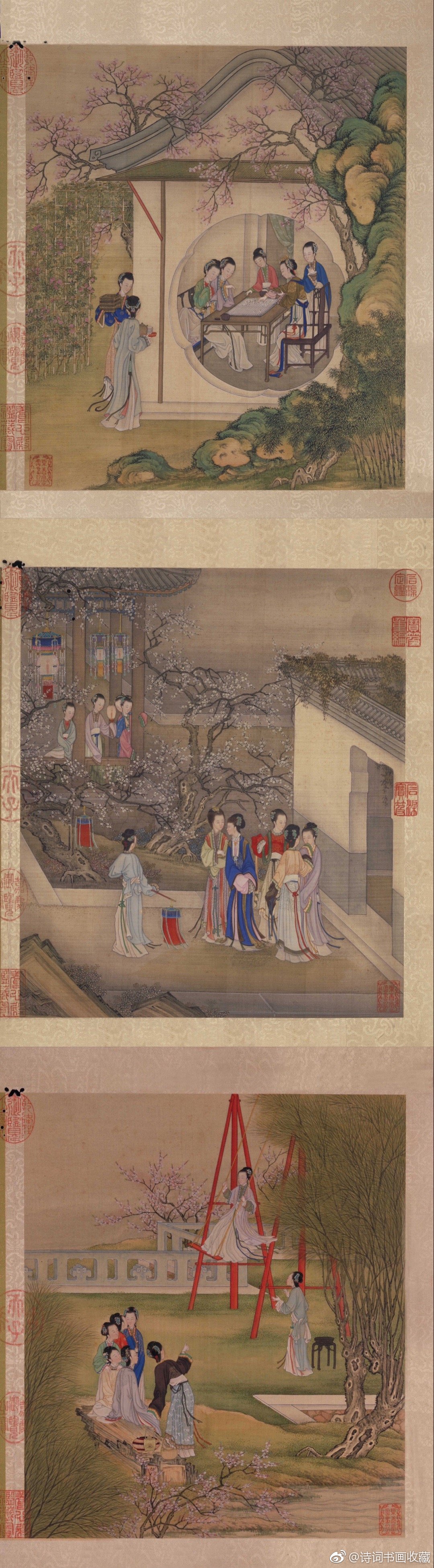 清陈枚月曼清游图册《清陈枚月曼清游图册》是清代画家陈枚创作的一