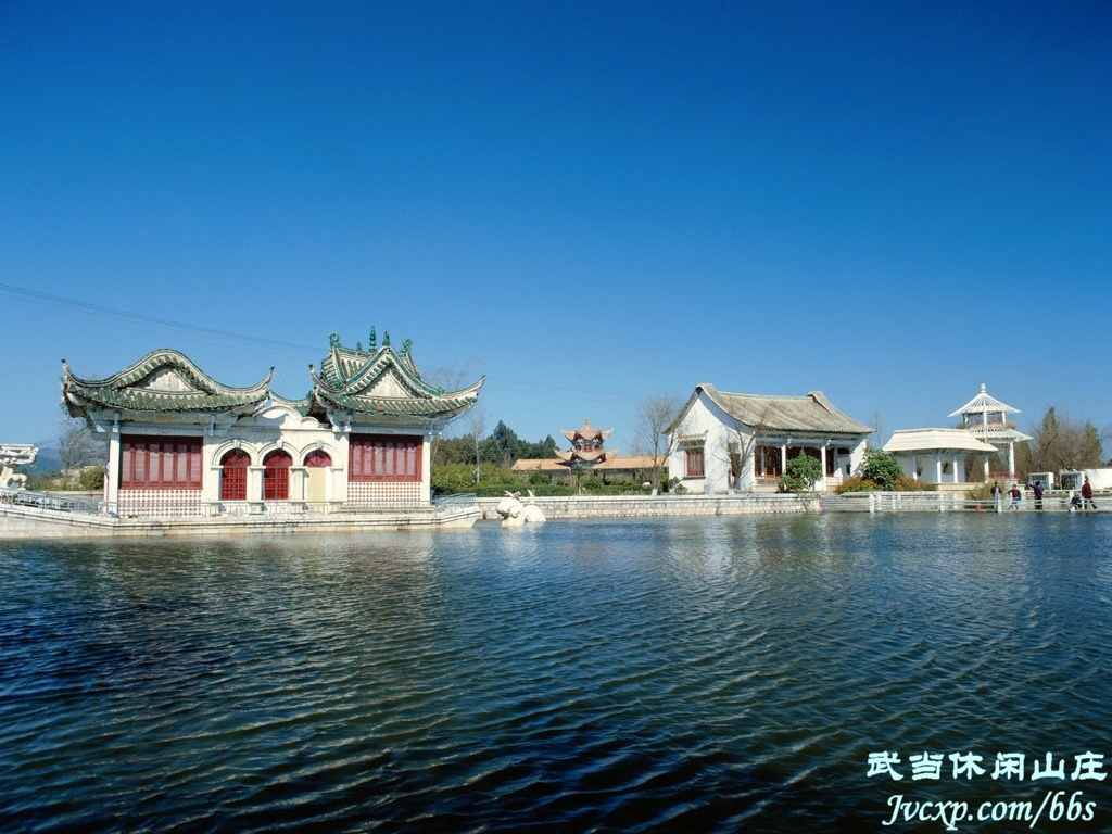 美丽中国亭台楼阁的人文气息