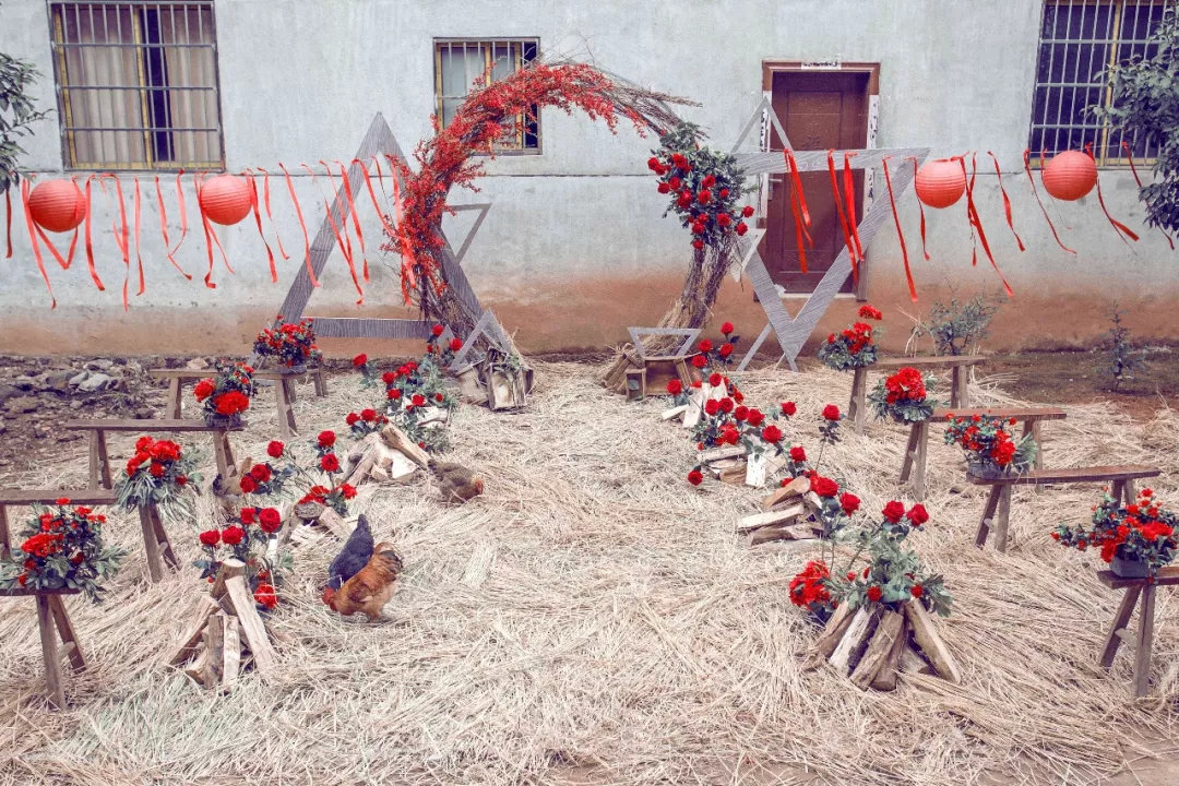 美过网红的小院婚礼最后一个最惊艳免费为你办来吗