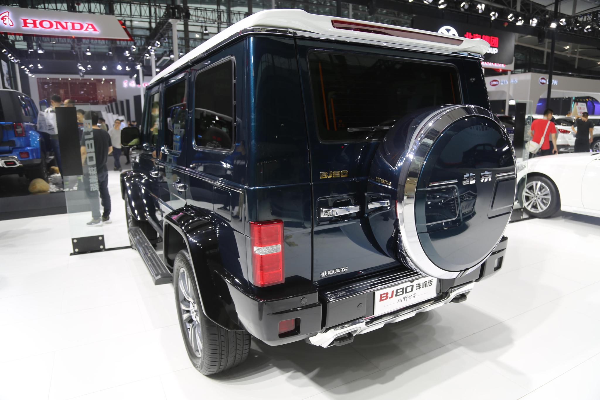 售价不足40万北京bj80珠峰版实拍引领越野世家新未来