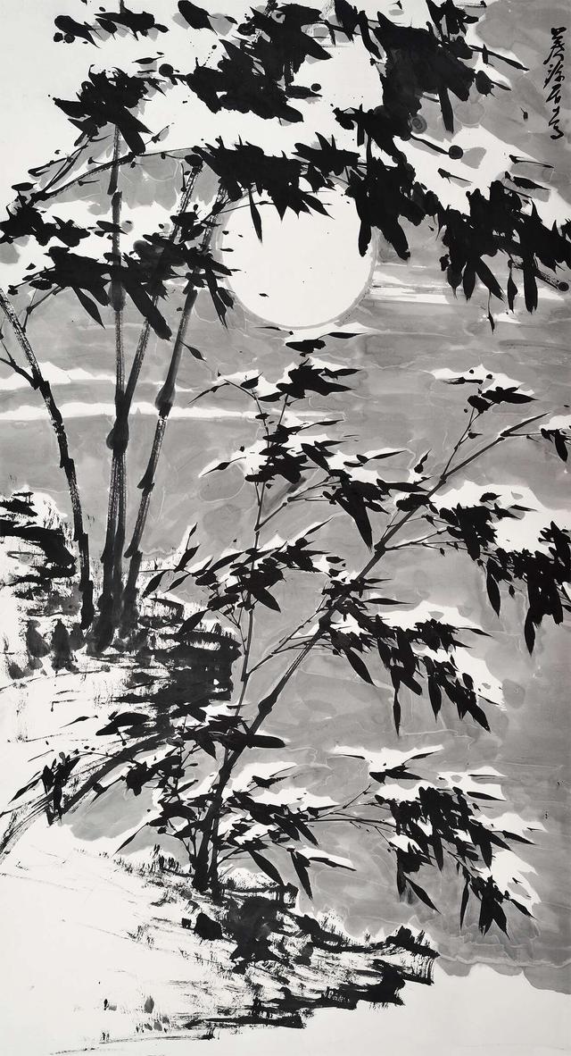 中国墨竹画家姜子龙