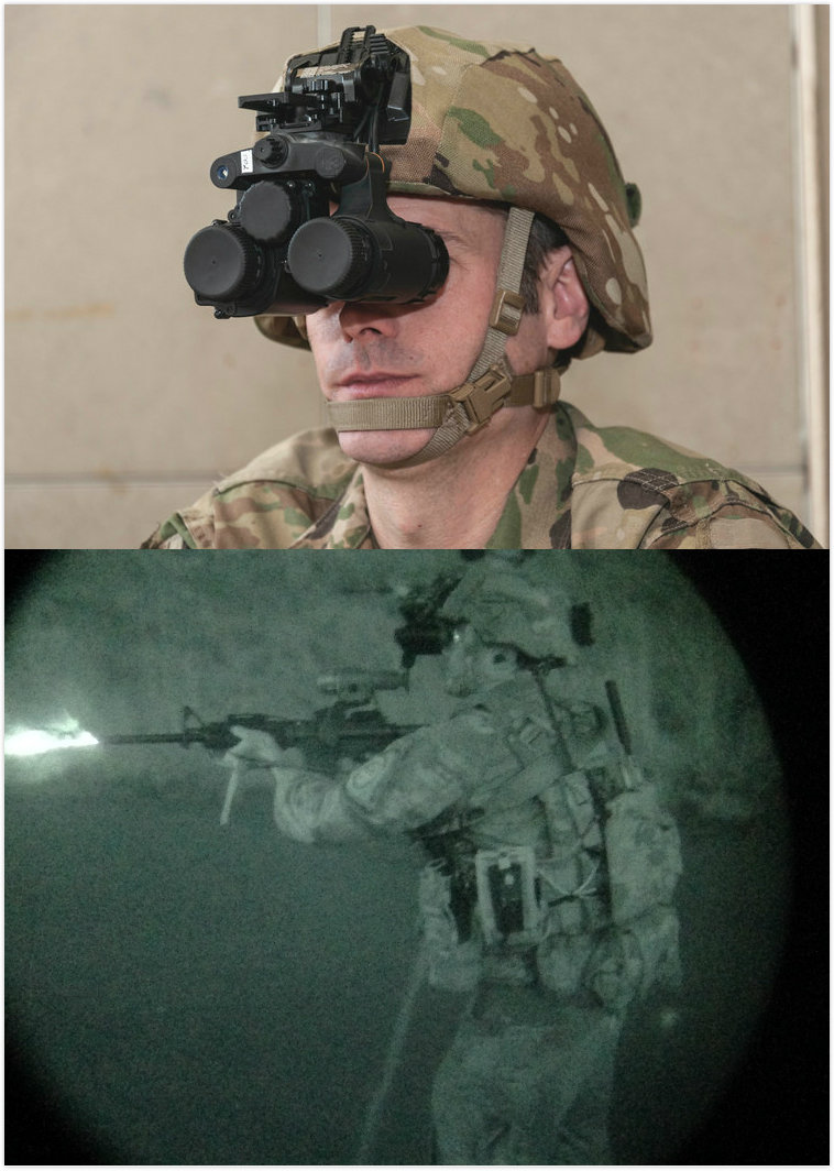 “双筒增强型夜视仪”|夜视仪|及格|微光_新浪新闻