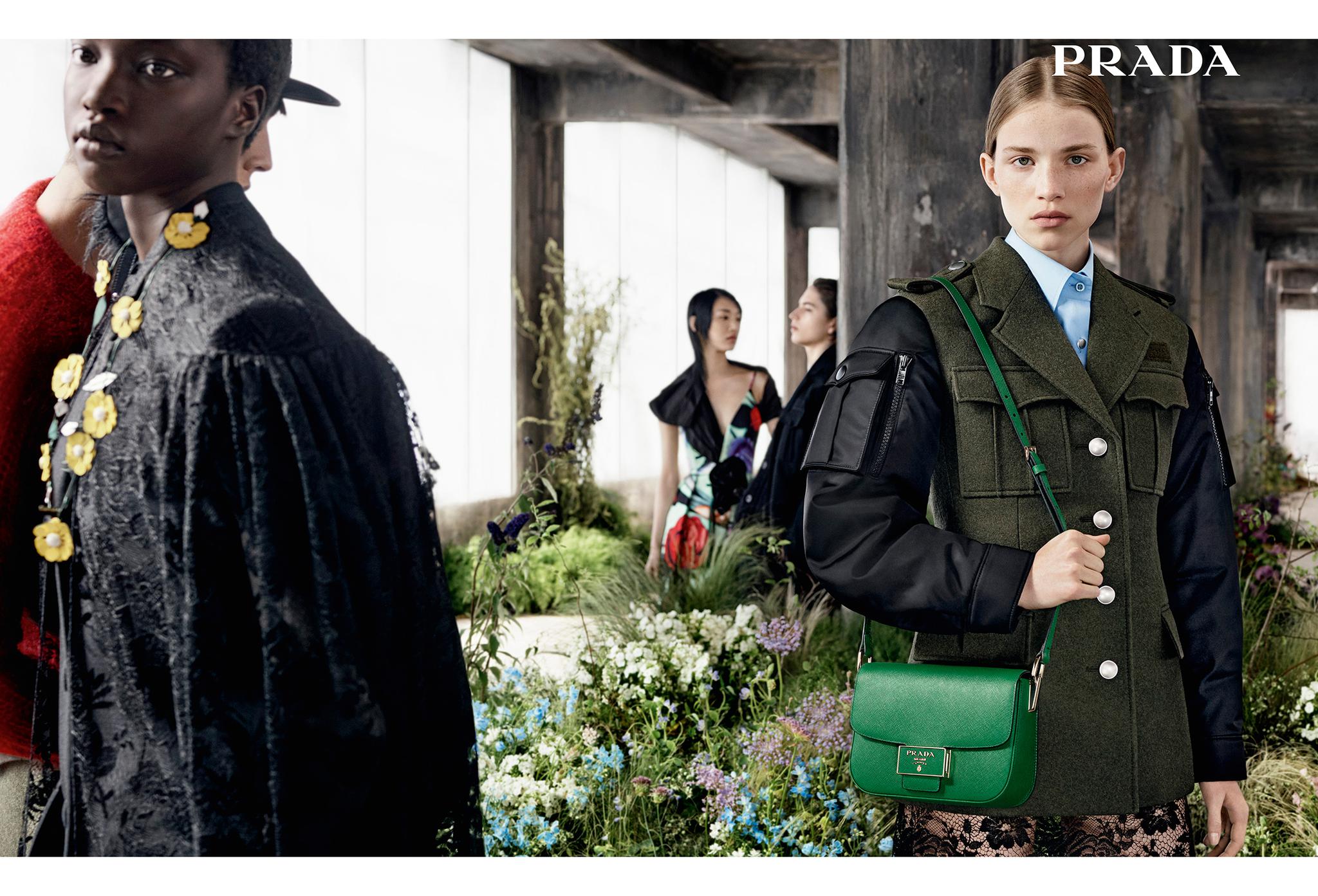 prada 发布2019秋冬女装与男装广告大片