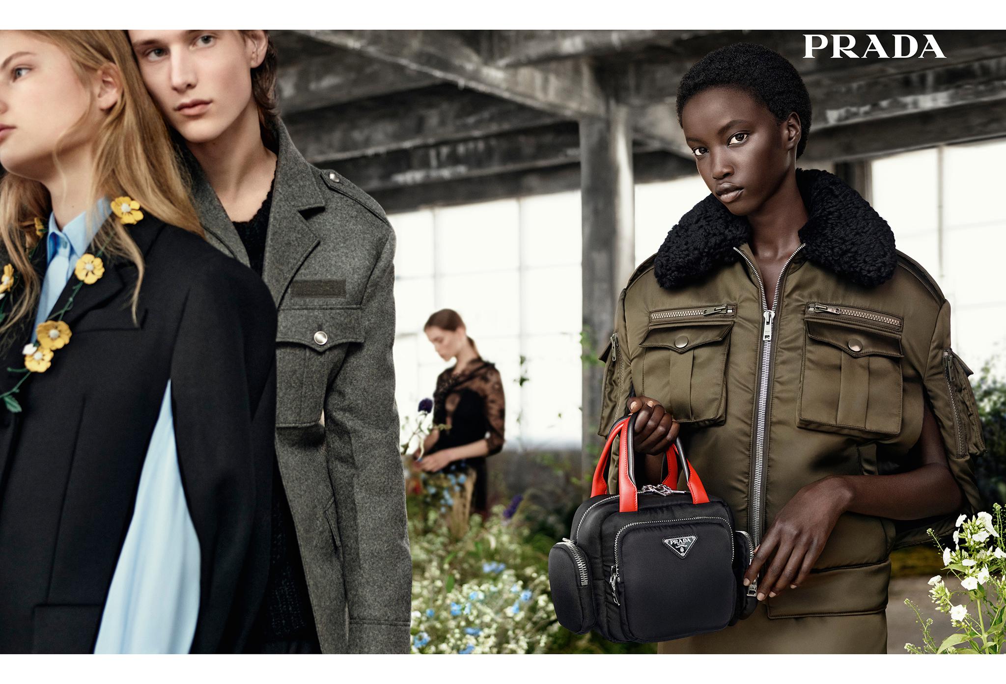prada 发布2019秋冬女装与男装广告大片