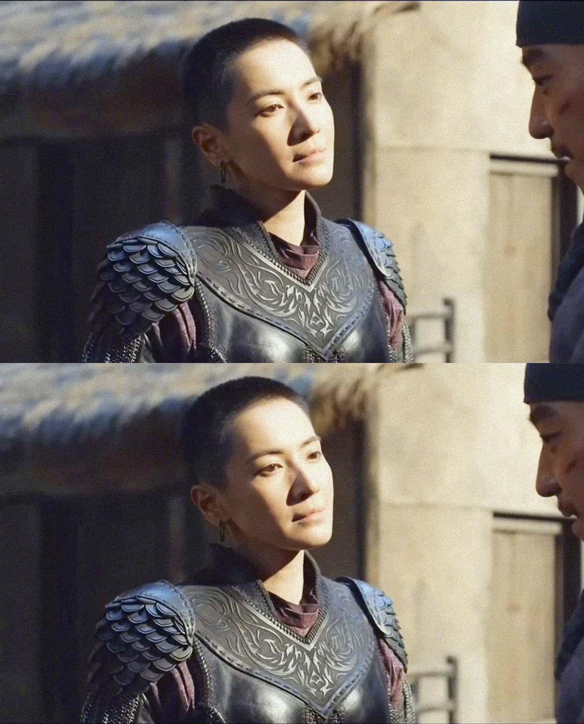 中鱼肠的扮演者@李媛 在剧中的寸头造型吸粉无数|鱼肠|寸头|剧中_新浪