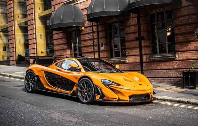 性能恐怖的千匹怪兽迈凯伦p1lm惊现伦敦街头