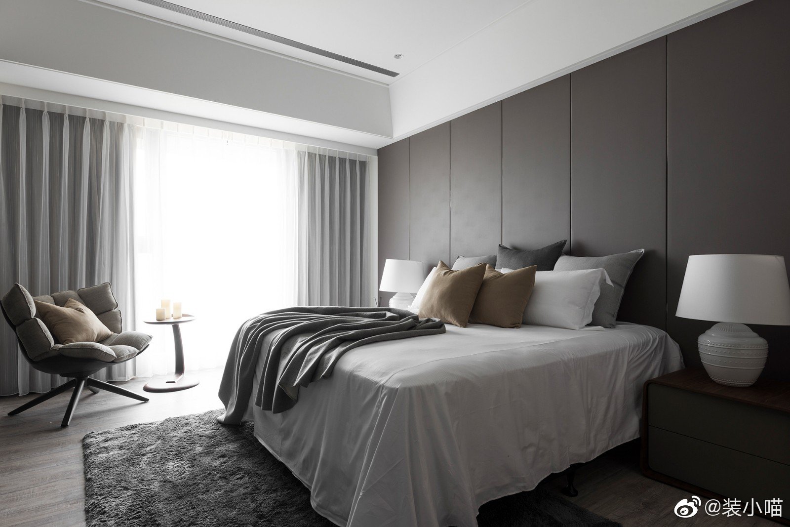 台湾简约风住宅设计,灰色超有质感～design | e c室内设计