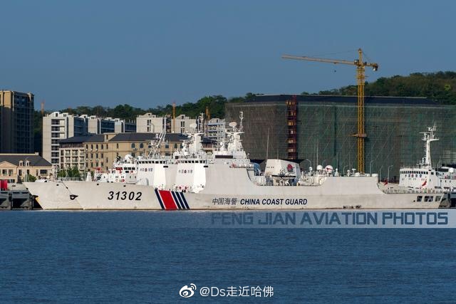 中国海警火力最强巡逻舰818型海警执法巡逻舰