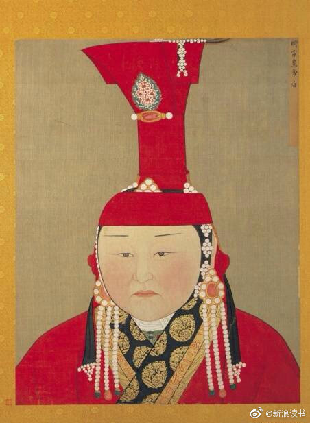 历史上的纯元皇后画像图片